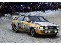 Audi Quattro A2 #1 W.Rohrl/C.Geistdorfer Winner Rallye Monte-Carlo, 1984