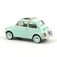 Fiat 500 L 1968 Pastelblauw baby cadeau