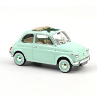 Fiat 500 L 1968 Pastelblauw baby cadeau