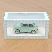 Fiat 500 L 1968 Pastelblauw baby cadeau