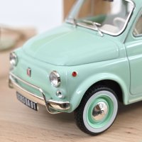 Fiat 500 L 1968 Pastelblauw baby cadeau