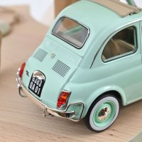 Fiat 500 L 1968 Pastelblauw baby cadeau