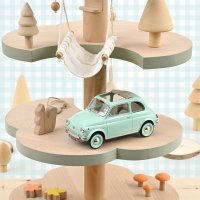 Fiat 500 L 1968 Pastelblauw baby cadeau