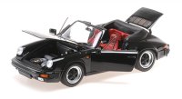 PORSCHE 911 CARRERA 3.2 CABRIOLET – 1983 – BLACK