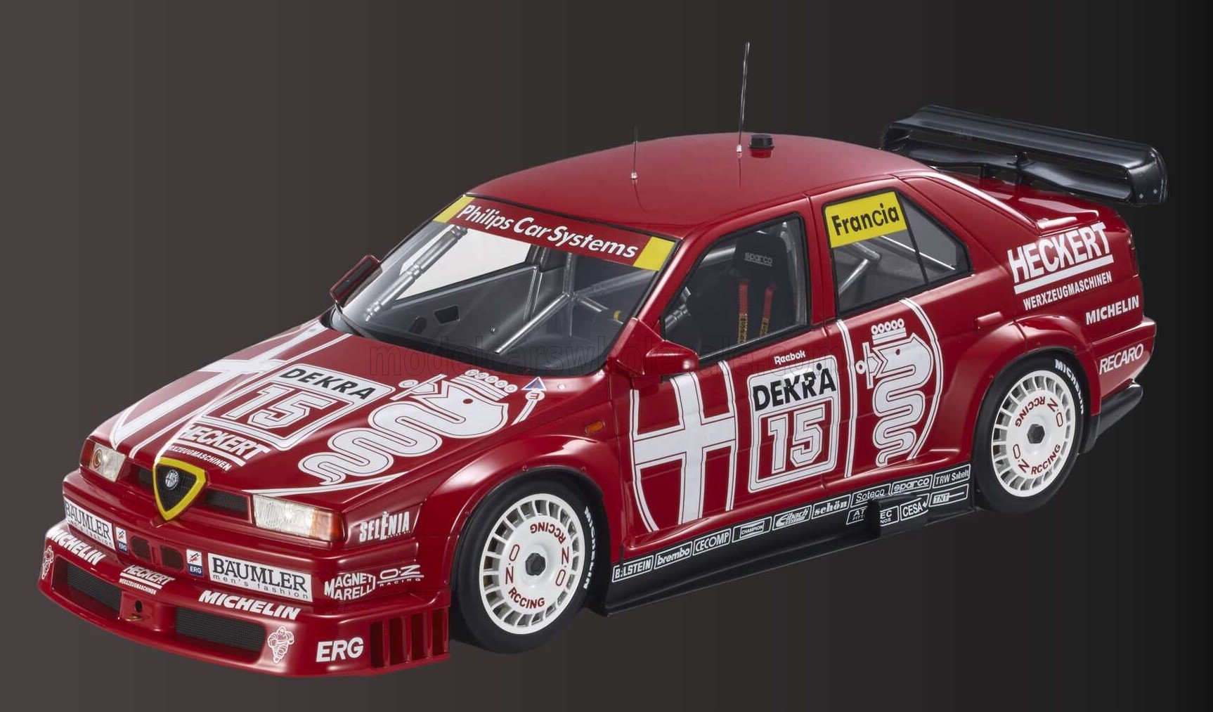 ALFA ROMEO - 155 V6 TI N 15 DTM SEASON 1993 GIORGI