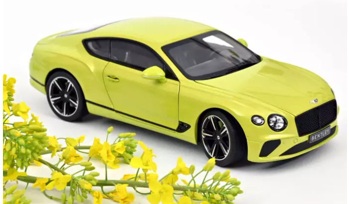 Bentley Continental GT 2018 Rhadium 1:18 - 200 stu