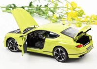 Bentley Continental GT 2018 Rhadium 1:18 - 200 stuks.