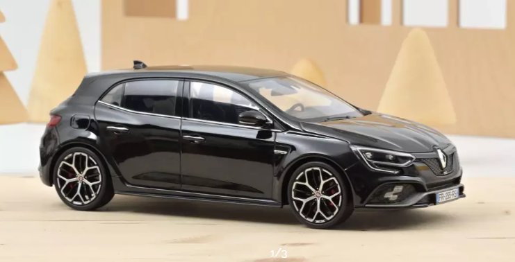 Renault Megane RS Trophy 2019 Diamantzwart 1:18 - 