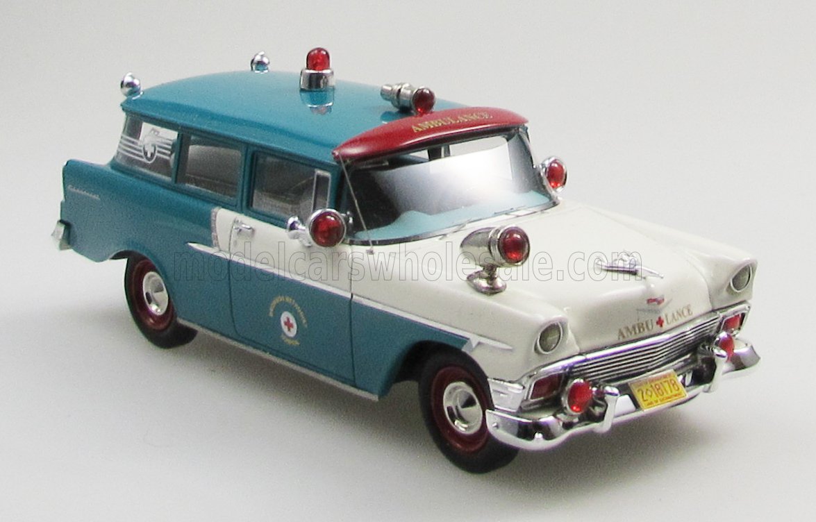 CHEVROLET - 150 HANDYMAN AMBULANCE 1956 - TORQUOIS