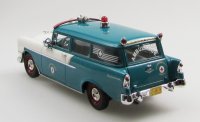 CHEVROLET - 150 HANDYMAN AMBULANCE 1956 - TORQUOISE WHITE RED