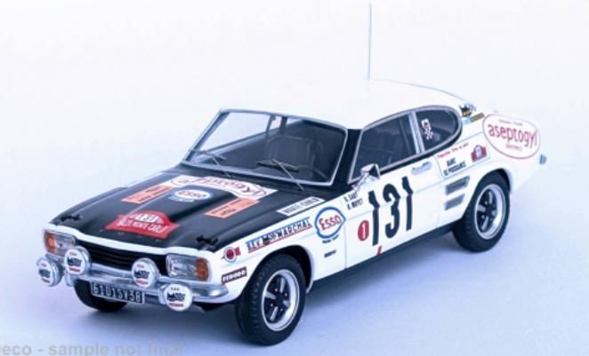 Ford Capri 2300, Rally Monte Carlo, 1971, #131