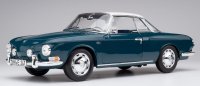 VOLKSWAGEN - KARMANN GHIA TYPE 34 COUPE 1961 - SEA BLUE WHITE