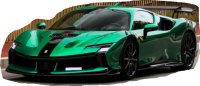 Ferrari SF90 XX Stradale Bijou vert