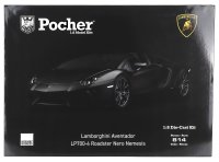 Lamborghini Aventador LP700-4 Roadster Nero Nemesis, matt black Metal Kit