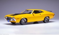 Ford Gran Torino Sport, jaune, 1972