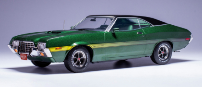 Ford Gran Torino Sport, groen, 1972