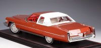 CADILLAC - COUPE DE VILLE 1976 - RED WHITE