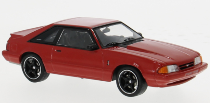 Ford Mustang III, rood  1992