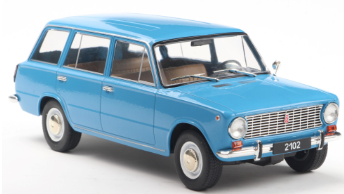 Lada 2102, hellblau, 1971