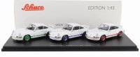 PORSCHE - SET 3X 911 CARRERA RS 2.7 COUPE 1973 - 50th ANNIVERSARY