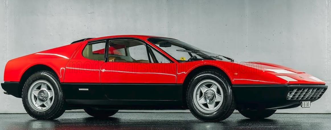 FERRARI - 365BB GT4 COUPE 1974 - RED BLACK