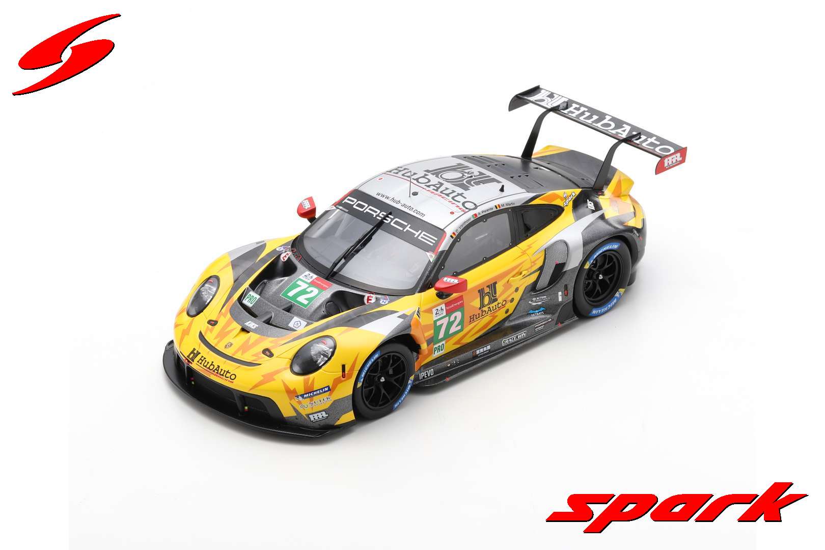 Porsche 911 RSR-19 No.72 Hub Auto Racing 1st Hyper