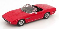 MASERATI - GHIBLI SPIDER CABRIOLET OPEN 1970 - SPOKED RIMS -  ROOD