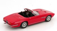 MASERATI - GHIBLI SPIDER CABRIOLET OPEN 1970 - SPOKED RIMS -  ROOD