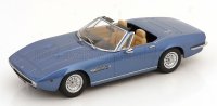 MASERATI - GHIBLI SPIDER CABRIOLET OPEN 1970 - ALLOY RIMS -  LIGHT BLUE