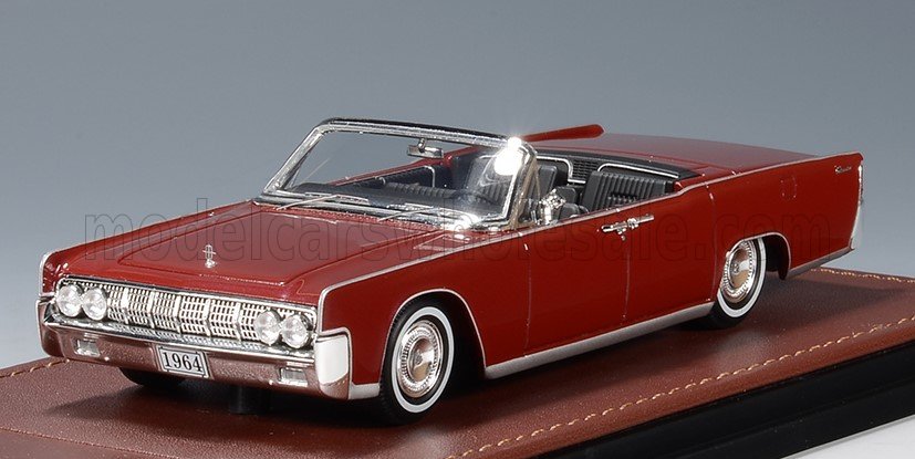 LINCOLN - CONTINENTAL CABRIOLET OPEN 1964 - RED