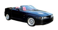 Alfa Romeo RZ Roadster Nero - Zwart