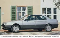 Alfa Romeo 164 1991 Light Grey metallic