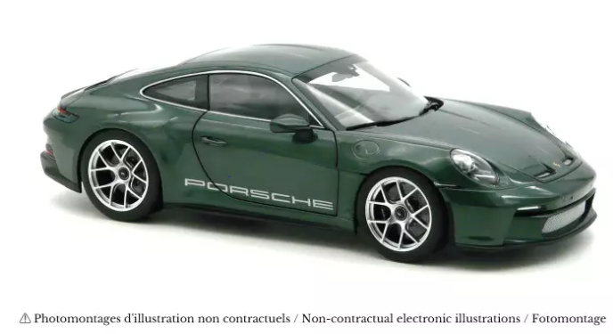 Porsche 911 S/T 2023 Malachite green metallic