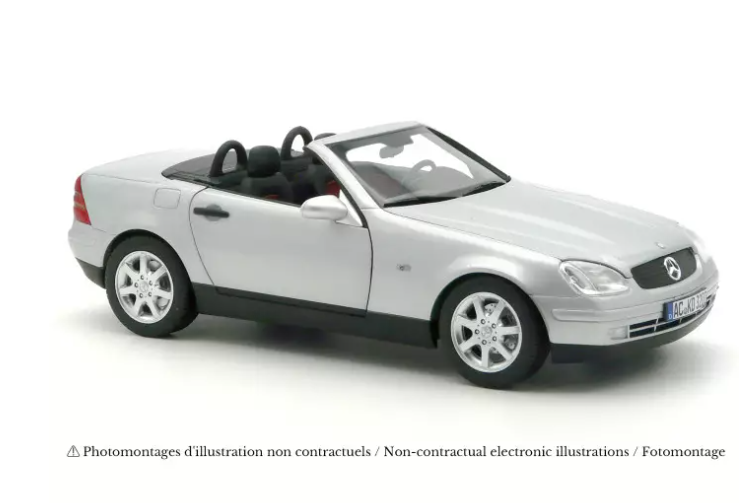 Mercedes-Benz SLK 1996 Briljant Zilver