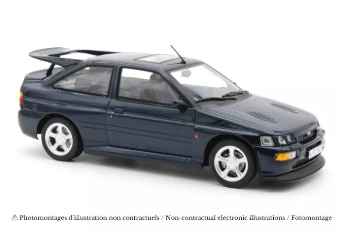 Ford Escort Cosworth 1992 Mallard Green Metallic