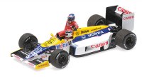 WILLIAMS HONDA FW11 – KEKE ROSBERG RIDING ON NELSON PIQUET – GERMAN GP 1986 - L.E. 1008 pcs.