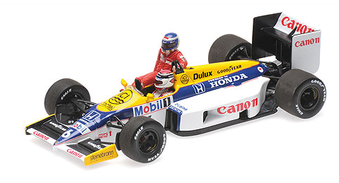 WILLIAMS HONDA FW11 – KEKE ROSBERG RIDING ON NEL