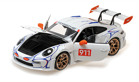 PORSCHE 911 (992) GT3RS – 2023 – WHITE/ORANGE 