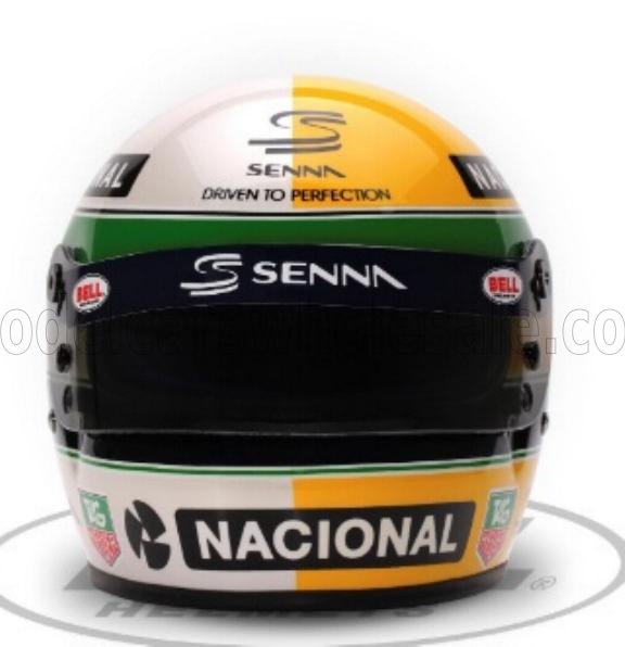 HELM F1 AYRTON SENNA TEAM ROTHMANS RENAULT - 30 YE