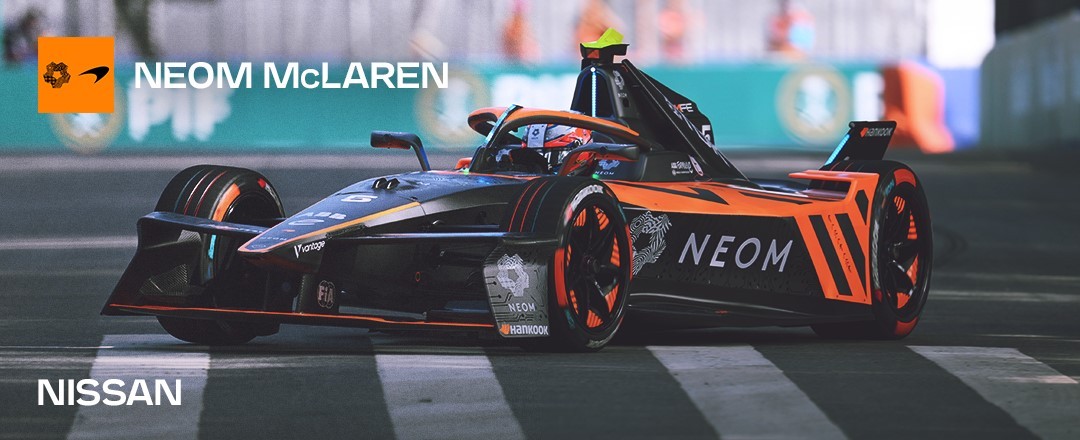 NEOM McLAREN FORMULA E TEAM No.5 Taylor Barnard