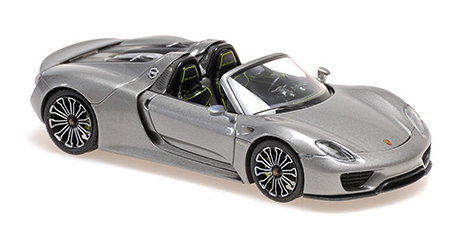 PORSCHE 918 SPYDER – 2013 – SILVER