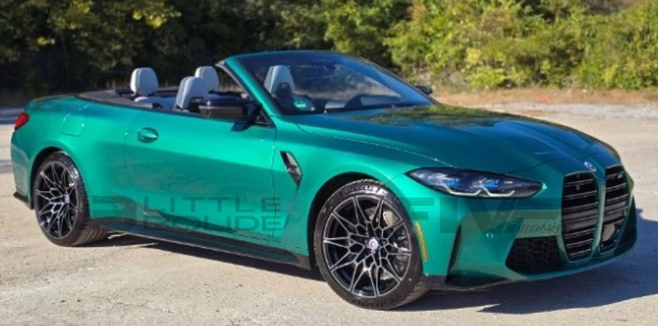 BMW M4 Convertible – 2024 groen