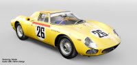 Ferrari 250 LM, 2nd 24H France 1965, #26, Chassis 6313, Dumay/Gosselin, RHD