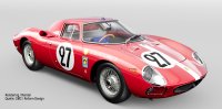 Ferrari 250 LM, 6th 24H France 1965, #27,Chassis 6119,Spoerry/Boller,RHD Limited Edition 1500 pcs