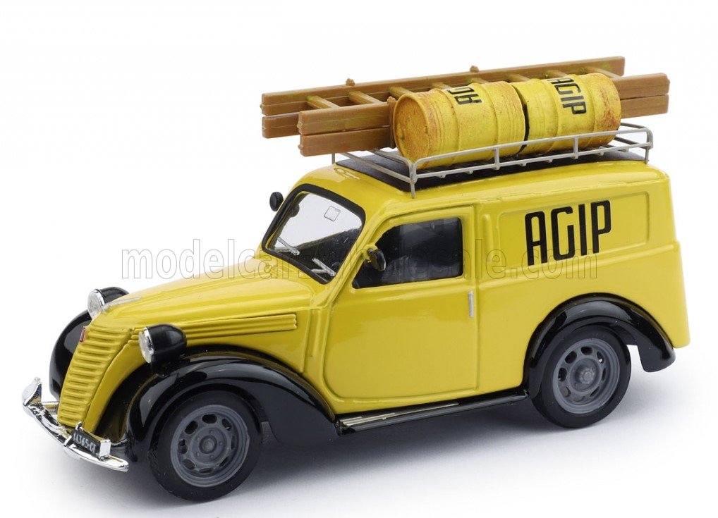 FIAT - 1100 BESTELWAGEN BEDRIJFSWAGEN AGIP GENOVA 