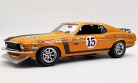 FORD USA - MUSTANG COUPE N 15 WINNER RACE TRANS AM 1970 JONES PARNELLI - ORANGE BLACK