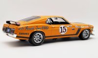 FORD USA - MUSTANG COUPE N 15 WINNER RACE TRANS AM 1970 JONES PARNELLI - ORANGE BLACK