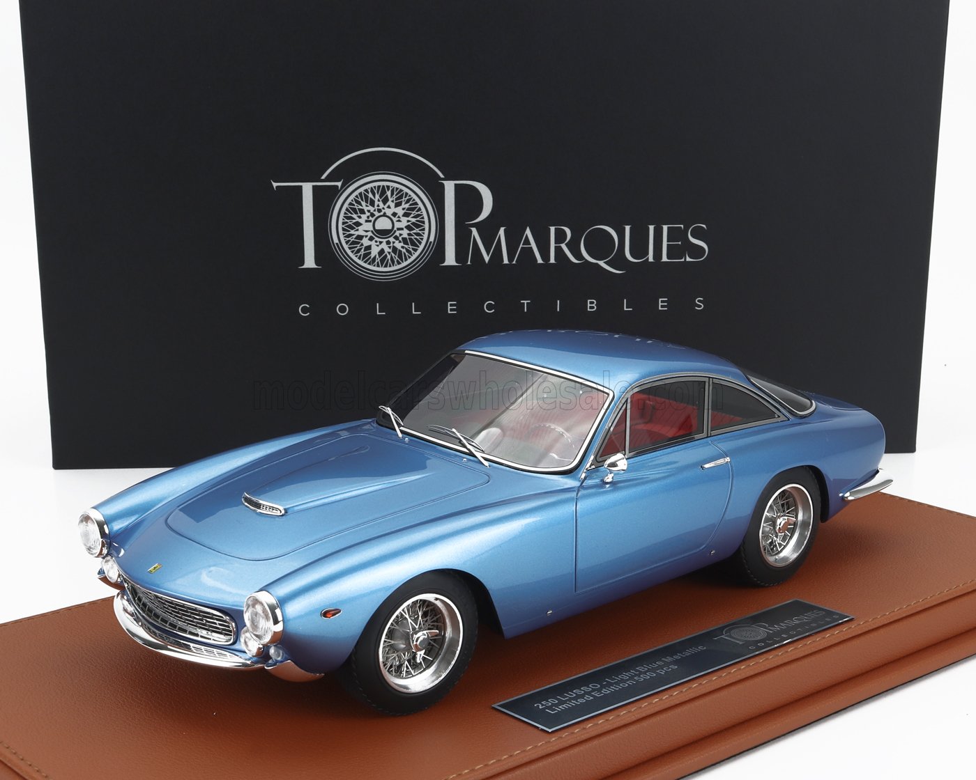 FERRARI - 250 LUSSO COUPE 1963 - LIGHT BLUE MET