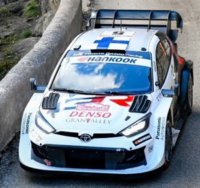 TOYOTA GR Yaris Rally1 N°5 TOYOTA GAZOO Racing WRT Rallye Monte Carlo 2025