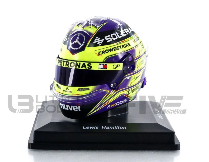 CASQUE Lewis Hamilton – British GP 2024